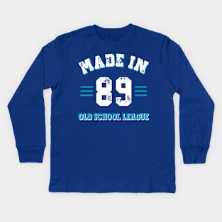 birthday gift 1989 age Kids Long Sleeve T-Shirt